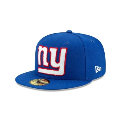 New York Giants Gorra | New Era NFL Crystals From Swarovski 59fifty Fitted Cap Mexico - Azules